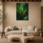 Premium Wall Art Dikey Html Edition – CP-AU-TN-V-005 presented in a sophisticated home setting