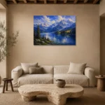 Premium Wall Art Yatay Html Edition – CP-DE-BA-H-001 presented in a sophisticated home setting