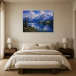 Premium Wall Art Yatay Html Edition – CP-DE-BA-H-001 showcased in an elegant minimalist interior