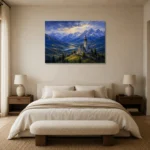 Premium Wall Art Yatay Html Edition – CP-DE-BA-H-003 showcased in an elegant minimalist interior
