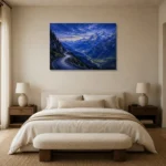 Premium Wall Art Yatay Html Edition – CP-DE-BA-H-004 showcased in an elegant minimalist interior