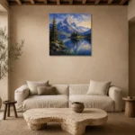 Premium Wall Art Kare Html Edition – CP-DE-BA-S-001 presented in a sophisticated home setting
