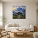 Premium Wall Art Kare Html Edition – CP-DE-BA-S-002 styled in a refined neutral interior