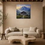 Premium Wall Art Kare Html Edition – CP-DE-BA-S-002 presented in a sophisticated home setting