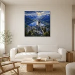 Premium Wall Art Kare Html Edition – CP-DE-BA-S-003 styled in a refined neutral interior