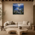 Premium Wall Art Kare Html Edition – CP-DE-BA-S-003 presented in a sophisticated home setting
