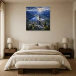 Premium Wall Art Kare Html Edition – CP-DE-BA-S-003 showcased in an elegant minimalist interior
