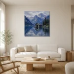 Premium Wall Art Kare Html Edition – CP-DE-BA-S-005 styled in a refined neutral interior