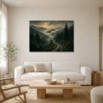 Premium Wall Art Yatay Html Edition – CP-DE-BF-H-002 styled in a refined neutral interior