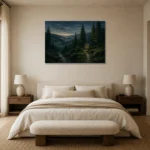 Premium Wall Art Yatay Html Edition – CP-DE-BF-H-004 showcased in an elegant minimalist interior