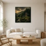 Premium Wall Art Kare Html Edition – CP-DE-BF-S-001 styled in a refined neutral interior