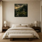 Premium Wall Art Kare Html Edition – CP-DE-BF-S-001 showcased in an elegant minimalist interior