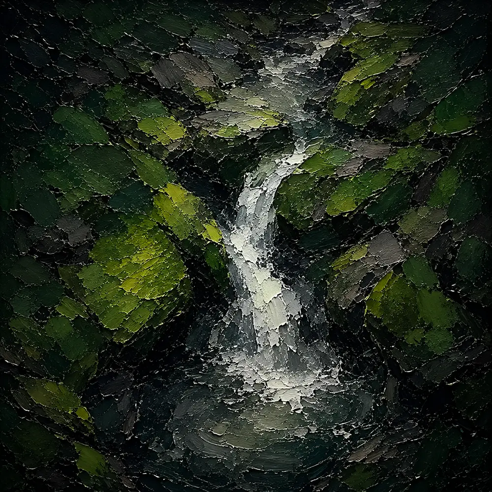 Blackwood Constellation Black Forest Wall Art Black Forest Pine Art Print