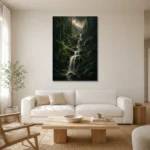 Premium Wall Art Dikey Html Edition – CP-DE-BF-V-003 styled in a refined neutral interior
