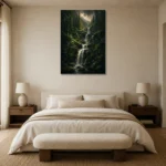Premium Wall Art Dikey Html Edition – CP-DE-BF-V-003 showcased in an elegant minimalist interior