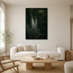 Premium Wall Art Dikey Html Edition – CP-DE-BF-V-005 styled in a refined neutral interior