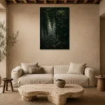 Premium Wall Art Dikey Html Edition – CP-DE-BF-V-005 presented in a sophisticated home setting
