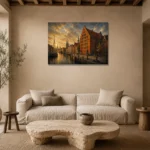 Premium Wall Art Yatay Html Edition – CP-DE-BH-H-001 presented in a sophisticated home setting