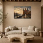 Premium Wall Art Yatay Html Edition – CP-DE-BH-H-002 presented in a sophisticated home setting