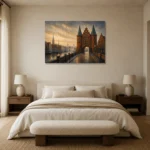 Premium Wall Art Yatay Html Edition – CP-DE-BH-H-002 showcased in an elegant minimalist interior