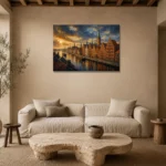Premium Wall Art Yatay Html Edition – CP-DE-BH-H-003 presented in a sophisticated home setting