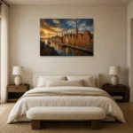 Premium Wall Art Yatay Html Edition – CP-DE-BH-H-003 showcased in an elegant minimalist interior
