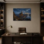 Premium Wall Art Yatay Html Edition – CP-DE-BH-H-004 displayed in a contemporary gallery-inspired room