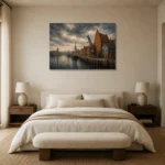 Premium Wall Art Yatay Html Edition – CP-DE-BH-H-005 showcased in an elegant minimalist interior