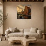 Premium Wall Art Kare Html Edition – CP-DE-BH-S-001 presented in a sophisticated home setting