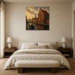 Premium Wall Art Kare Html Edition – CP-DE-BH-S-001 showcased in an elegant minimalist interior