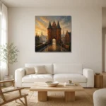 Premium Wall Art Kare Html Edition – CP-DE-BH-S-002 styled in a refined neutral interior