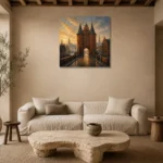 Premium Wall Art Kare Html Edition – CP-DE-BH-S-002 presented in a sophisticated home setting
