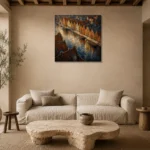 Premium Wall Art Kare Html Edition – CP-DE-BH-S-003 presented in a sophisticated home setting