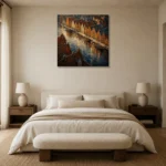 Premium Wall Art Kare Html Edition – CP-DE-BH-S-003 showcased in an elegant minimalist interior