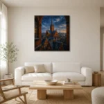 Premium Wall Art Kare Html Edition – CP-DE-BH-S-004 styled in a refined neutral interior
