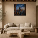 Premium Wall Art Kare Html Edition – CP-DE-BH-S-004 presented in a sophisticated home setting