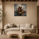 Premium Wall Art Kare Html Edition – CP-DE-BH-S-005 presented in a sophisticated home setting