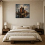 Premium Wall Art Kare Html Edition – CP-DE-BH-S-005 showcased in an elegant minimalist interior
