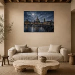 Premium Wall Art Yatay Html Edition – CP-DE-DM-H-001 presented in a sophisticated home setting