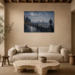 Premium Wall Art Yatay Html Edition – CP-DE-DM-H-002 presented in a sophisticated home setting