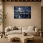 Premium Wall Art Yatay Html Edition – CP-DE-DM-H-003 presented in a sophisticated home setting
