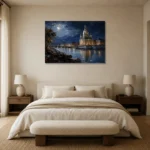 Premium Wall Art Yatay Html Edition – CP-DE-DM-H-004 showcased in an elegant minimalist interior