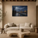Premium Wall Art Yatay Html Edition – CP-DE-DM-H-005 presented in a sophisticated home setting
