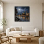 Premium Wall Art Kare Html Edition – CP-DE-DM-S-001 styled in a refined neutral interior