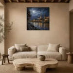 Premium Wall Art Kare Html Edition – CP-DE-DM-S-001 presented in a sophisticated home setting