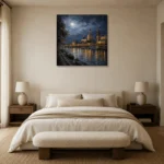Premium Wall Art Kare Html Edition – CP-DE-DM-S-001 showcased in an elegant minimalist interior