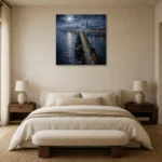 Premium Wall Art Kare Html Edition – CP-DE-DM-S-003 showcased in an elegant minimalist interior