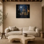 Premium Wall Art Kare Html Edition – CP-DE-DM-S-004 presented in a sophisticated home setting