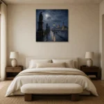 Premium Wall Art Kare Html Edition – CP-DE-DM-S-005 showcased in an elegant minimalist interior