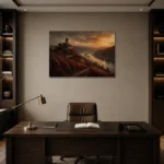Premium Wall Art Yatay Html Edition – CP-DE-RL-H-001 displayed in a contemporary gallery-inspired room